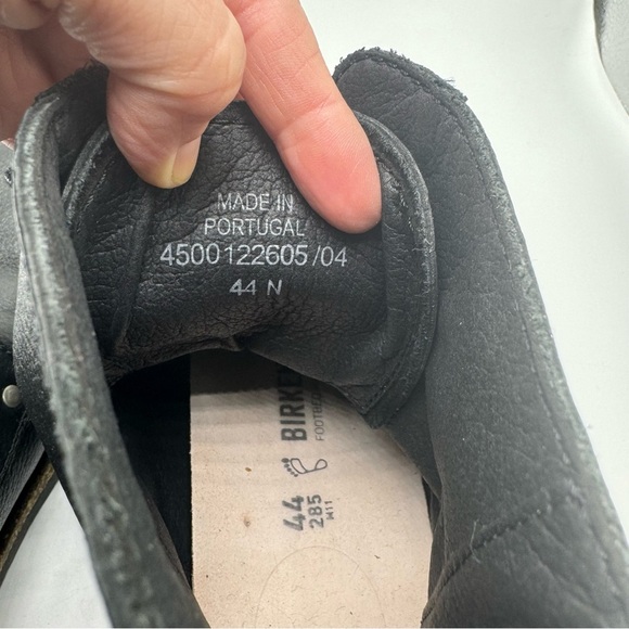 Birkenstock Bryson Black Leather Boot Lace Up Mens Size EU 44 US 11-11.5 - Picture 11 of 12